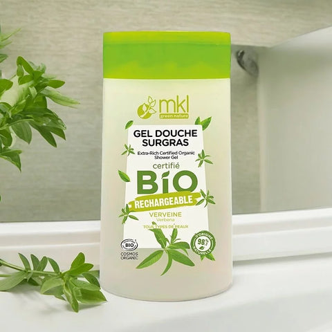 MKL GRÜNE NATUR - Bio-Verbene-Duschgel (200 ml) - Beleben Sie Ihre tägliche Routine! 🌼🚿