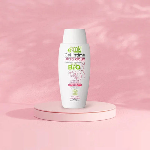 MKL NATURE VERTE - Gel intime ultra-doux avec orchidée blanche biologique (200 ml) - Nourrissez votre peau naturellement ! 🌺✨