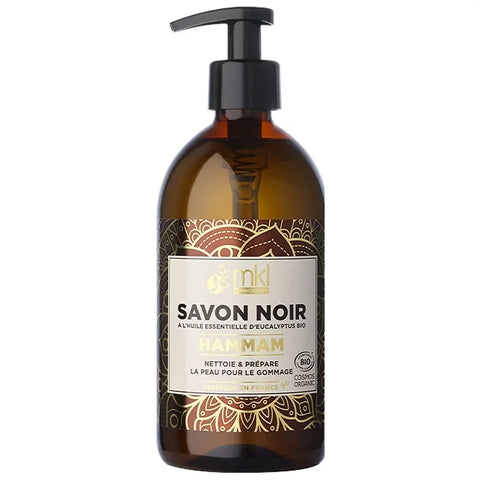 MKL VERT NATURE - Savon noir à l'eucalyptus (500 ml) - Nettoyez et revitalisez naturellement! 🌱✨