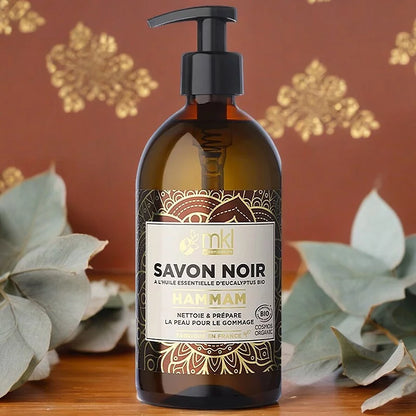 MKL VERT NATURE - Savon noir à l'eucalyptus (500 ml) - Nettoyez et revitalisez naturellement! 🌱✨