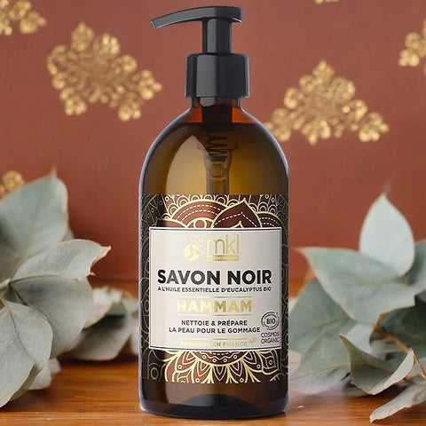 MKL VERT NATURE - Savon noir à l'eucalyptus (500 ml) - Nettoyez et revitalisez naturellement! 🌱✨