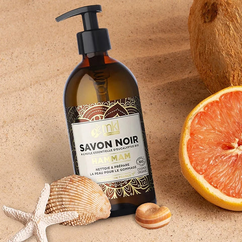 MKL VERT NATURE - Savon noir à l'eucalyptus (500 ml) - Nettoyez et revitalisez naturellement! 🌱✨