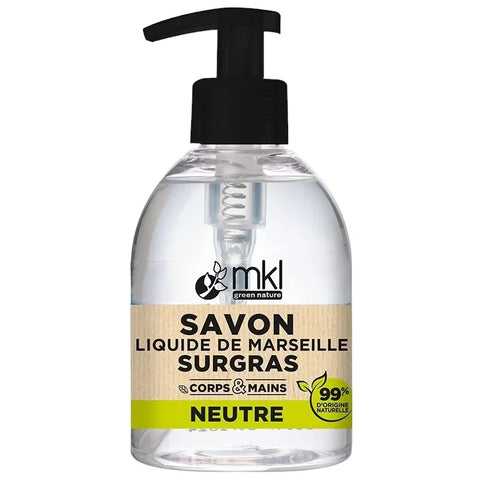 MKL GREEN NATURE - Green Nature Liquid Marseille Soap (500ml) - Gentle & Natural Purity 🌱✨