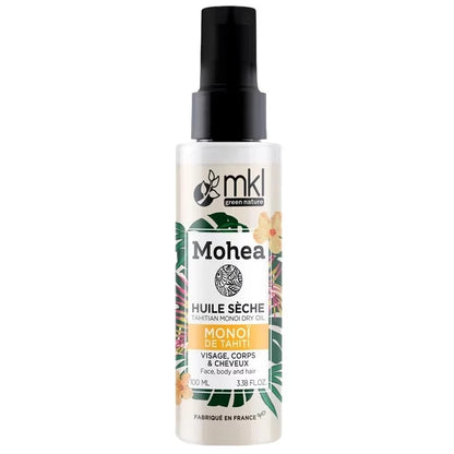 MKL GREEN NATURE - Huile Sèche Naturelle au Monoï de Tahiti (100ml) - Révélez l'éclat naturel de votre peau ! 🌺✨