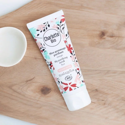 CHARLOTTE BIO - Esfoliante Viso Purificante - Rinfresca la tua pelle in modo naturale! 🌿✨
