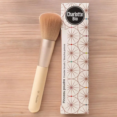 CHARLOTTE BIO - Vegan Powder Brush - Luxurious Makeup Application Awaits! ✨💖