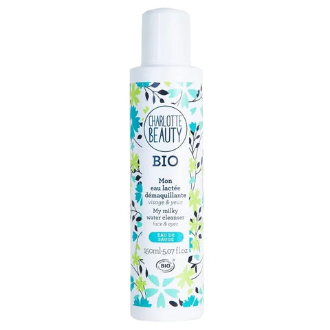 CHARLOTTE BIO - Eau micellaire lactée bio sans rinçage - Rafraîchir et revitaliser votre peau ! 💧🌿✨