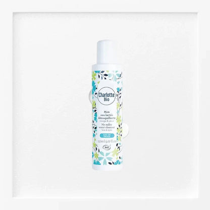 CHARLOTTE BIO - Eau micellaire lactée bio sans rinçage - Rafraîchir et revitaliser votre peau ! 💧🌿✨