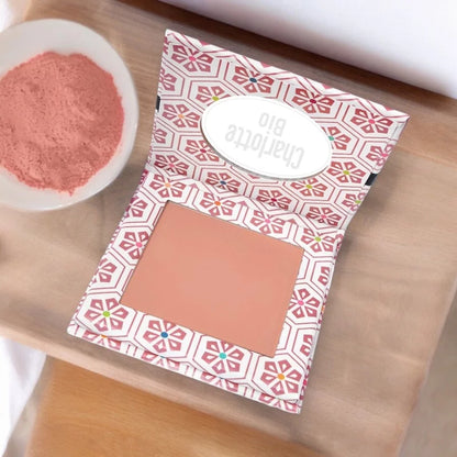CHARLOTTE BIO - Fard in polvere rosa corallo - Bagliore radiante per una bellezza impeccabile 🌸✨