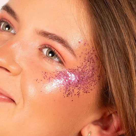 Carlotta BIO - Fucsia Glitter Scintillante - Brilla di Luce con Glamour Eco-Sostenibile! ✨🌟