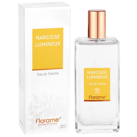 FLORAME - Narcisse Lumineux, Eau de Toilette biologique - Arôme envoûtant, pure élégance ! 🌼💖