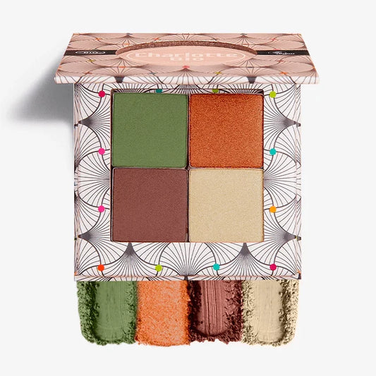 CHARLOTTE BIO - Palette végétale de fards à paupières Bio - Couleurs éblouissantes pour une beauté naturelle 🌿💄