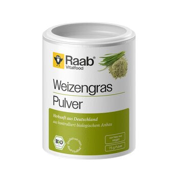 RAAB VITALFOOD Poudre d'herbe de blé 75 g