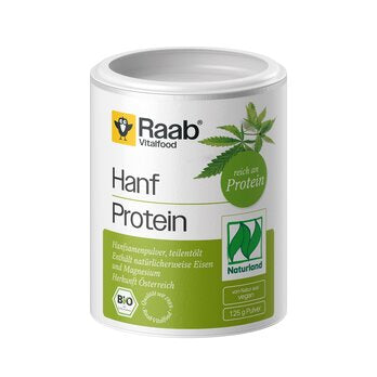 RAAB VITALFOOD Poudre de protéine de chanvre 125 g