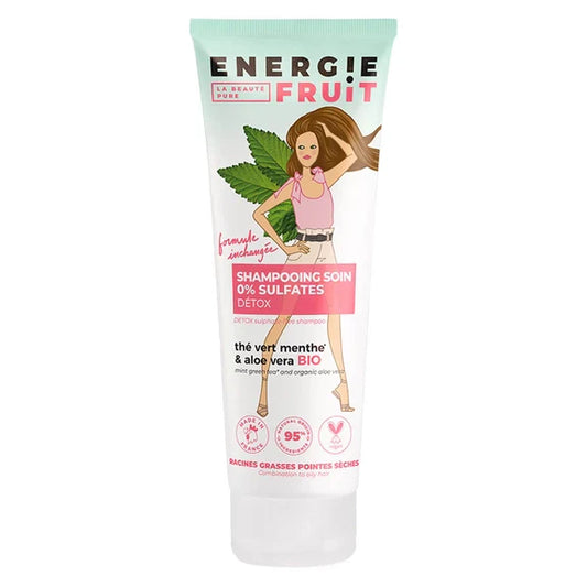 ENERGIA FRUTTO - Shampoo Detossificante per la Cura dei Capelli 0% Solfati - Nutri e Rivitalizza i tuoi Capelli! 🍃💆‍♀️