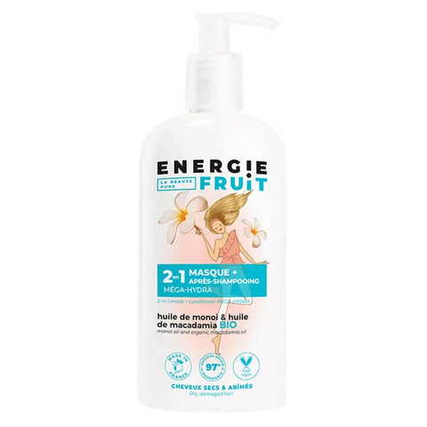 ENERGIA FRUTTA - ENERGIA FRUTTA 2in1 Maschera + Condizionante Mega-Hydra - Nutri e Trasforma i tuoi capelli! ✨💧