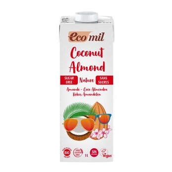 ECOMIL Boisson Coco-Amande Nature 1L