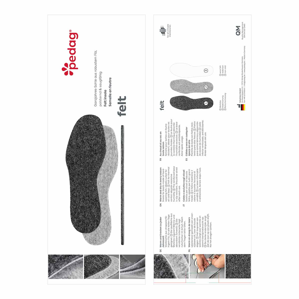 pedag Felt Kids 22-35