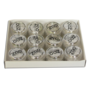 Boîte de 12 pots plastique (3gr) pour échantillon Soie de Teint