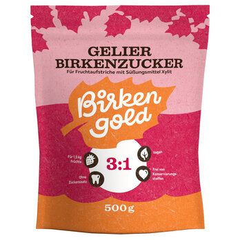 BIRKENGOLD Zucchero Gelificante di Betulla 3:1 Convenzionale 500 g