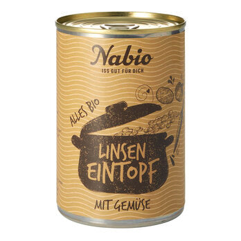 NABIO Ragoût de lentilles 400 g