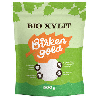 BIRKENGOLD Xilitolo Organico Busta da 500 g