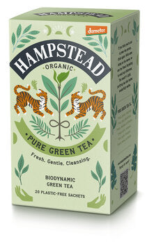 HAMPSTEAD TEA Pure Green Tea demeter im Btl 20Stk