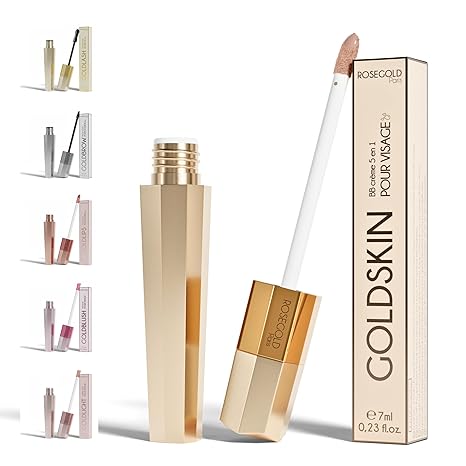 ROSEGOLD - 5-in-1 BB Cream with Hyaluronic Acid - Unify, Hydrate & Revitalize Your Skin! ✨🌿