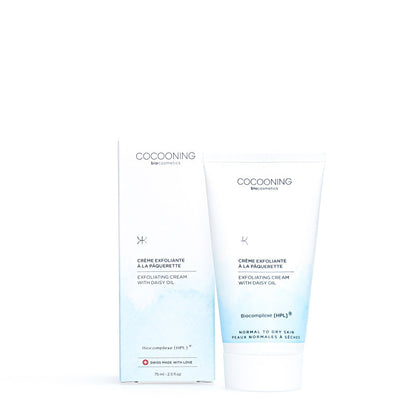 Crème exfoliante à la pâquerette