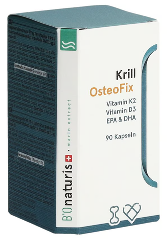 Bionaturis – Krill Osteofix | Krillöl & Knochen-Wellness-Formel | 90 Kapseln