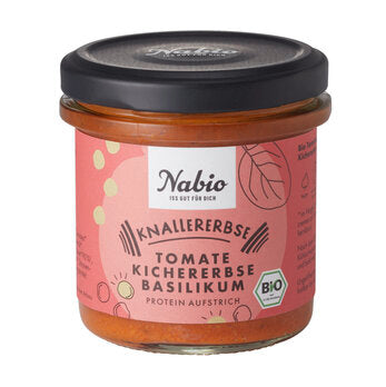 NABIO Tartinade protéinée Pois chiches Tomate 140 g