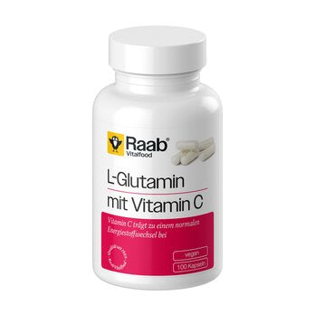 RAAB VITALFOOD Capsules de L-glutamine 100 gélules