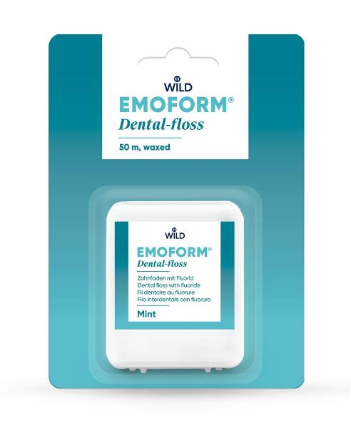 EMOFORM Zahnseide Minze 50 m