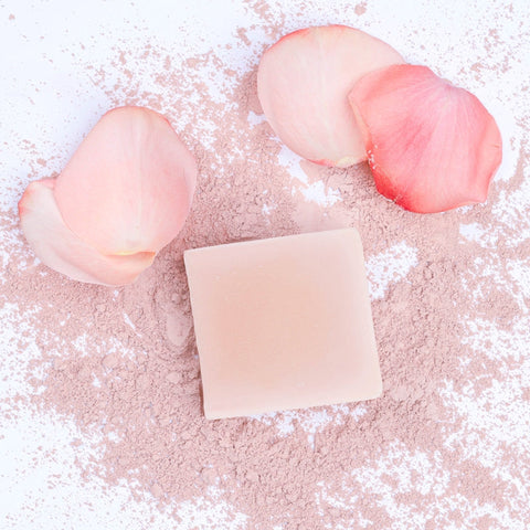 Savon équilibrant visage à l'argile rose