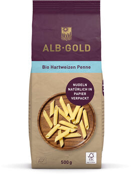 ALBGOLD Penne Hartweizen 500 g