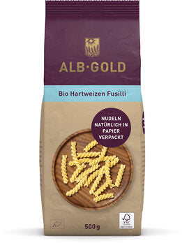ALBGOLD Fusilli di Grano Duro 500g