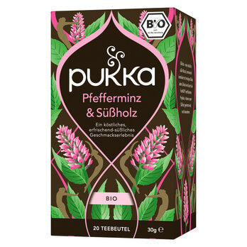 PUKKA Pfefferminz- und Süßholztee 20 Stück
