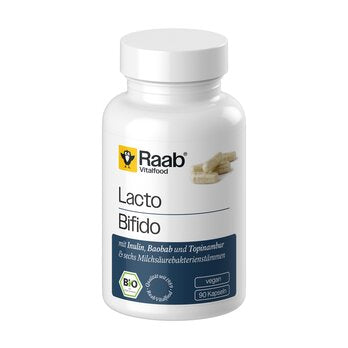 RAAB VITALFOOD Capsule Lacto + Bifidus 90 pezzi