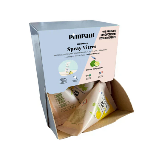 PIMPANT - Pronto per la vendita Ricarica spray per finestre Berlingot - Fai brillare le tue finestre! ✨🧼