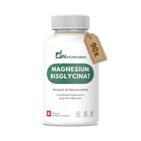 NATURFABRIK Magnesium Bisglycinat Kapseln 90 Stück