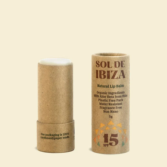 SOL DE IBIZA - Lippenbalsam UV-Schutzfaktor 30 - Pflegen Sie Ihre Lippen mit organischem Schutz! ☀️💋