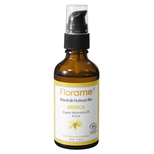 FLORAME - Huile macérée biologique - arnica - Le toucher apaisant de la nature 🌿✨