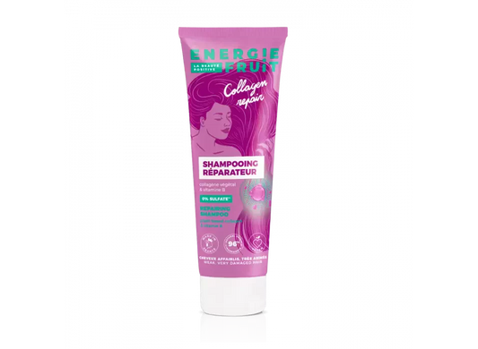 ENERGIA DELLA FRUTTA - Riparazione del collagene - Shampoo senza solfati - Dai vita ai tuoi capelli!