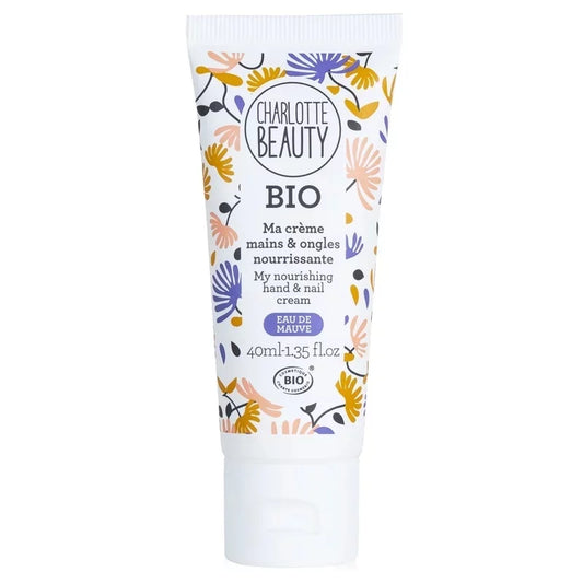 CHARLOTTE BIO - Crème nourrissante pour les mains et les ongles - Chouchoutez votre peau naturellement ! 🌼✨