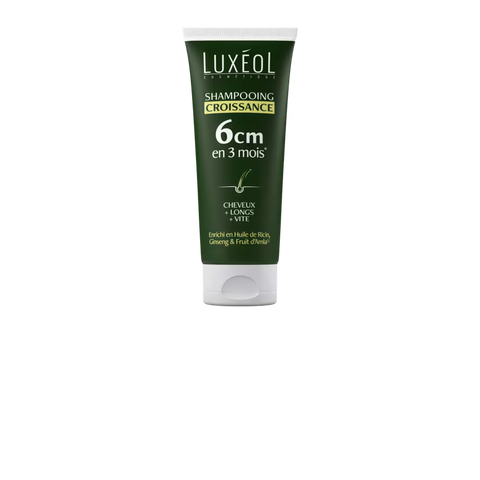 Luxéol Shampoo per la crescita dei capelli – Crescita dei capelli dall'aspetto più rapido – 200 ml