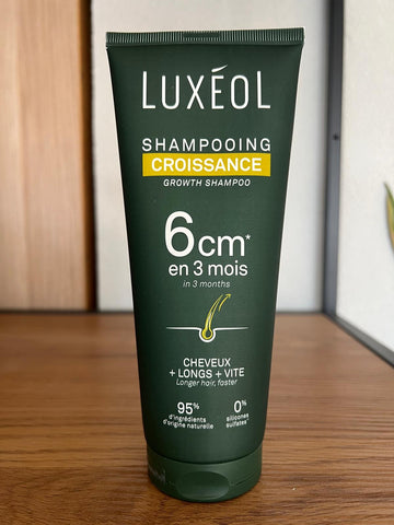 Luxéol Shampoo per la crescita dei capelli – Crescita dei capelli dall'aspetto più rapido – 200 ml