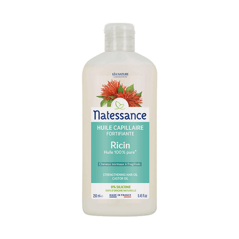 NATESSANCE - Olio rinforzante per capelli con olio di ricino - Nutri i tuoi capelli naturalmente! 🌱✨