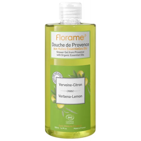 FLORAME - Bio Shower Gel from Provence, Verbena - Refreshing Citrus Bliss 🍋✨