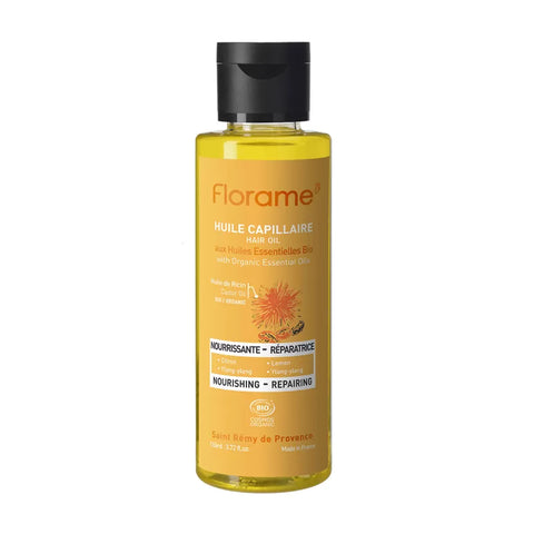 FLORAME - Olio organico per capelli secchi - Nutri e rivitalizza i tuoi capelli! 🌟💇‍♀️