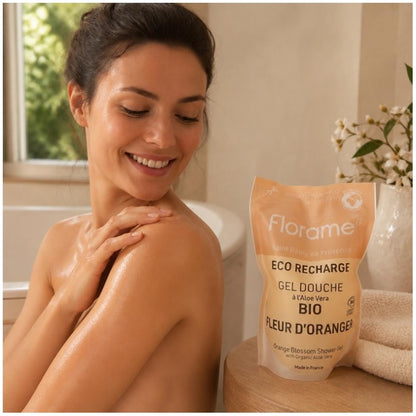 Florame Eco-Réfill Gel Douche Fleur d’Oranger Eco-Réfill 700 ml